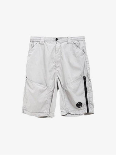 50 Fili Stretch Shorts Grey - CP COMPANY - BALAAN 1