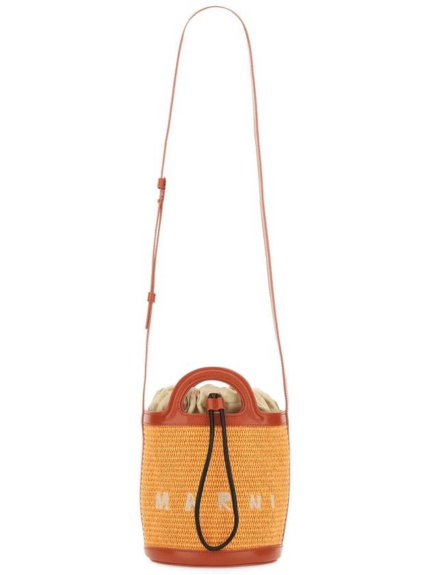 Tropicalia Small Bucket Bag Orange - MARNI - BALAAN 4