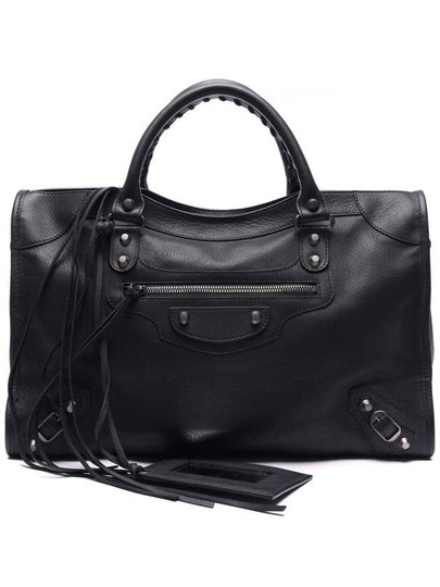 WoMen's Classic Motor City Tote Bag Black - BALENCIAGA - BALAAN 2