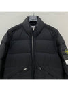 Seamless Tunnel Nylon Down TC Padding Black - STONE ISLAND - BALAAN 4