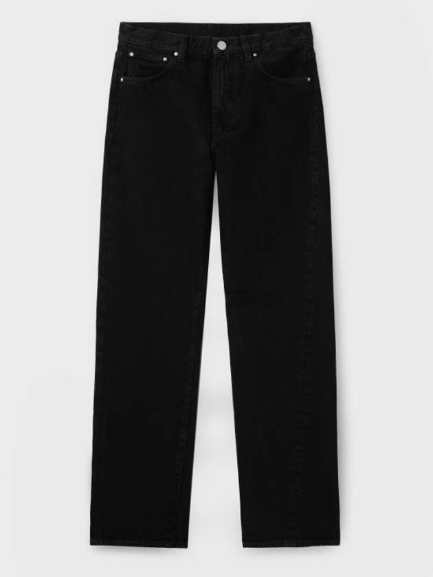 Twist Seam Regular Fit Jeans Black - TOTEME - BALAAN 2