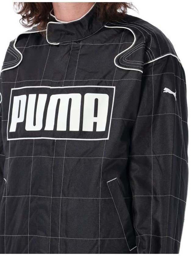 Archive Seasonal Relaxed Racer Jacket Black - PUMA - BALAAN 4