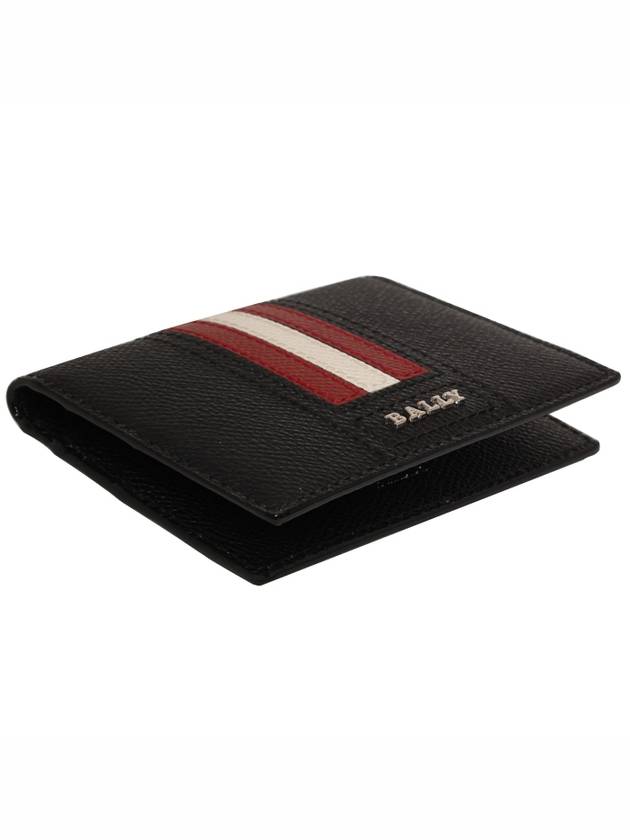 Talder Leather Card Wallet Black - BALLY - BALAAN 4