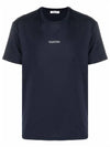 logo short sleeve t-shirt navy - VALENTINO - BALAAN.