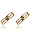 Women's BB Icon Earrings Gold - BALENCIAGA - BALAAN 5