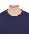 Lens Wappen Cotton Sweatshirt Navy - CP COMPANY - BALAAN 7