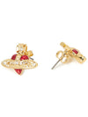 Vivienne Westwood of shape embellished earrings - VIVIENNE WESTWOOD - BALAAN 4