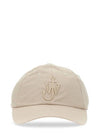 Anchor Logo Baseball Cap Grey - JW ANDERSON - BALAAN 1