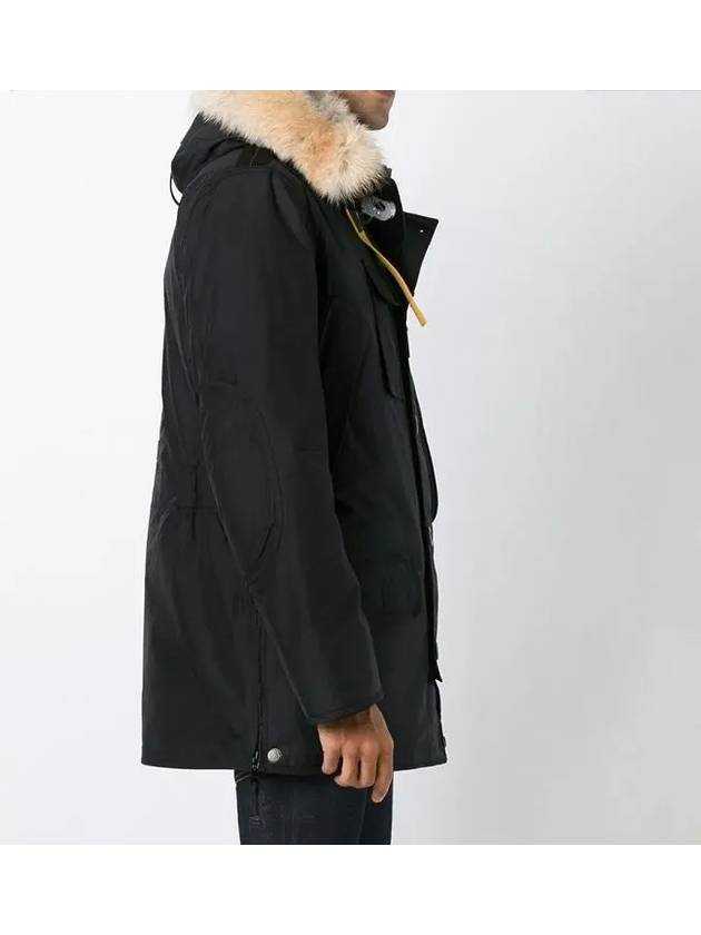 Men's Kodiak KODIAK Fur Padding Parka Black - PARAJUMPERS - BALAAN 6