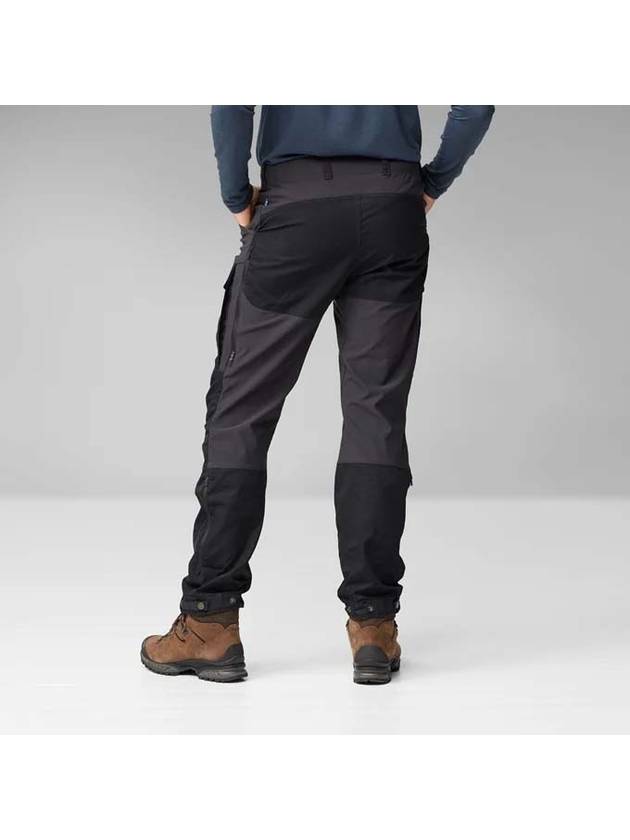 Cap trousers men's hiking pants regular fit KEB TROUSERS M F87176 - FJALL RAVEN - BALAAN 4