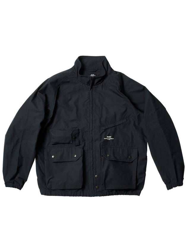 Engineered Garments Ripstop Washed Track Jacket Anthracite - PALACE - BALAAN 2