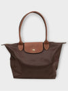 Le Pliage Original Medium Tote Bag Brown - LONGCHAMP - BALAAN 3