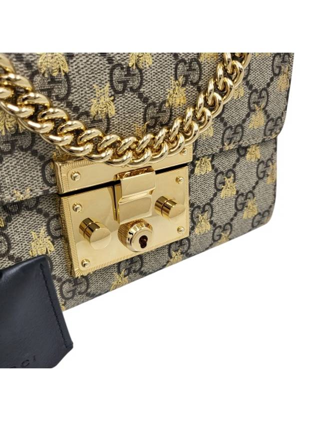 409487 Padlock small gold chain shoulder bag - GUCCI - BALAAN 8