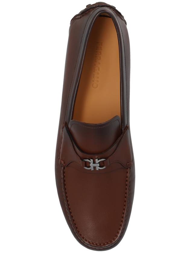 FERRAGAMO ‘Florin’ Moccasins, Men's, Brown - SALVATORE FERRAGAMO - BALAAN 6