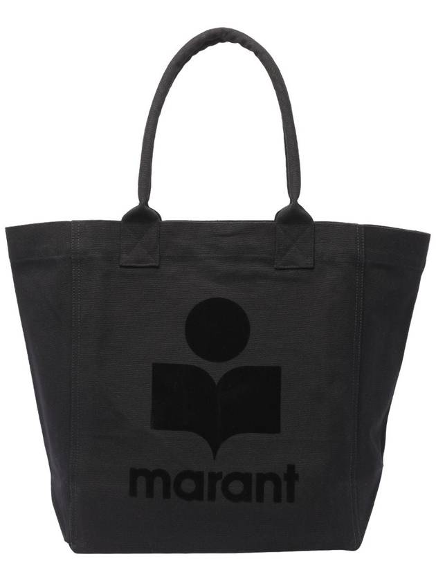 Yenky Logo Tote Bag Black - ISABEL MARANT - BALAAN 2