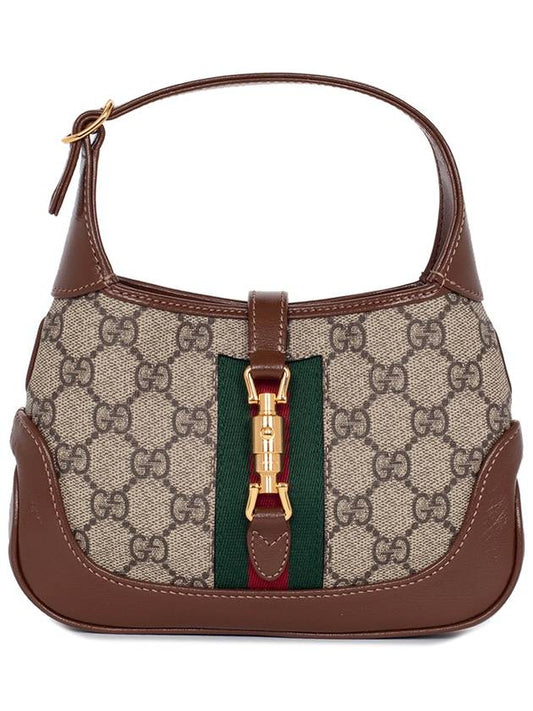 GG Supreme Mini Jackie 1961 Cross Bag Brown Beige - GUCCI - BALAAN 2