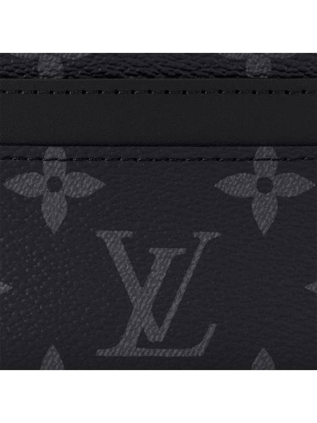 Monogram Eclipse Double Card Wallet Black - LOUIS VUITTON - BALAAN 8