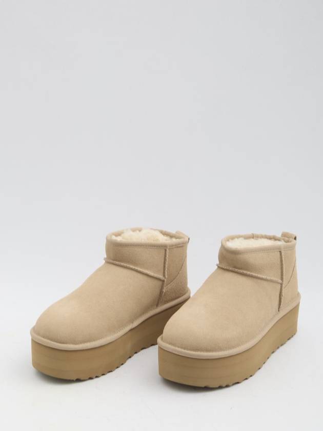 Classic Ultra Mini Platform Winter Boots Sand - UGG - BALAAN 6