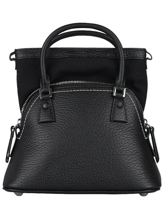 5AC Classique Micro Tote Bag Black - MAISON MARGIELA - BALAAN 7