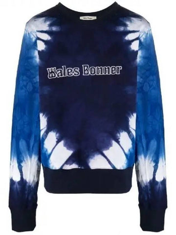 Wales Bonner tie dye logo embroidery sweatshirt 270232 - WALES BONNER - BALAAN 1