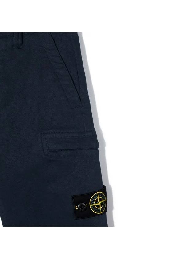 Kids Waffen Pocket Pants Navy 751630514 V0020 - STONE ISLAND - BALAAN 4