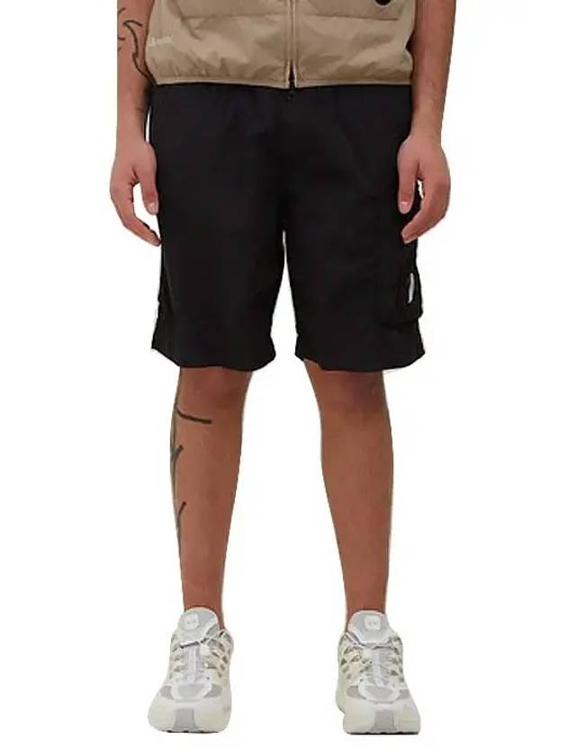 Eco Chrome Lens Utility Swim Shorts Black - CP COMPANY - BALAAN 4