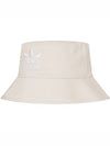 Adicolor Embroidery Logo Bucket Hat Beige - ADIDAS - BALAAN 1