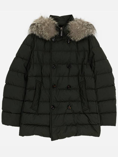 Men s Florio down padded jacket forest FUR KM - MOORER - BALAAN 1