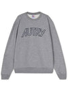 Men's logo embroidered melange sweatshirt SWIM 408M - AUTRY - BALAAN 1