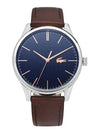 Vienna Leather Watch Navy - LACOSTE - BALAAN 2