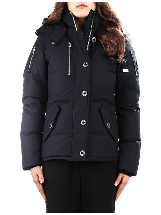 Women's Knowlesville Down Jacket Dark Navy - MOOSE KNUCKLES - BALAAN 2