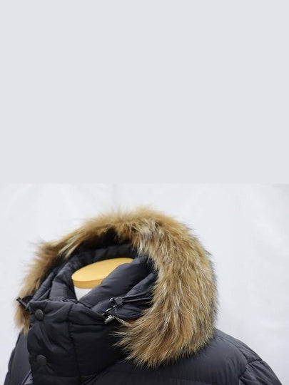 Clooney CLUNY Fox Fur Men s Down Padding Black - MONCLER - BALAAN 2