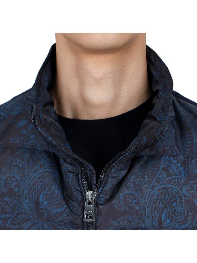 Paisley Print Vest Blue - ETRO - BALAAN 8