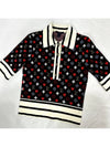 S LV Game On Contrast Striped Polo Short Sleeve Knit T Shirt - LOUIS VUITTON - BALAAN 4