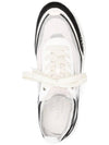 Knit Crochet Low-Top Sneakers Ivory - VALENTINO - BALAAN 6