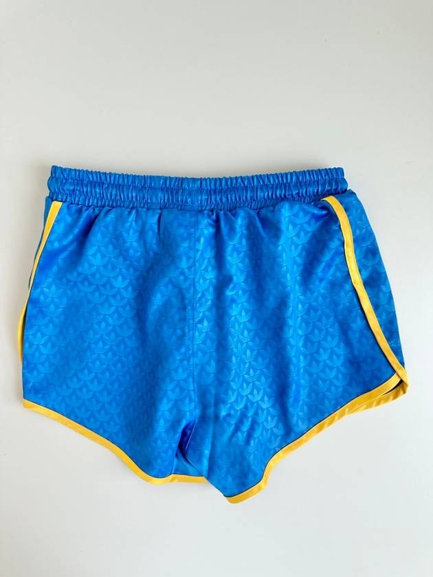 Monogram Shorts IB2063 Blue WOMENS UK6 8 - ADIDAS - BALAAN 3