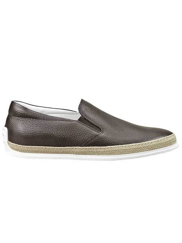 Men's Leather Slip-Ons Black - TOD'S - BALAAN 1