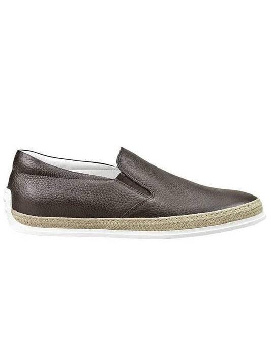 Men's Leather Loafers Black - TOD'S - BALAAN.