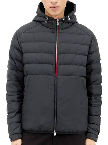 Glarey glare quilt padded down hooded jacket black 1A00070 549SK 999 - MONCLER - BALAAN 1