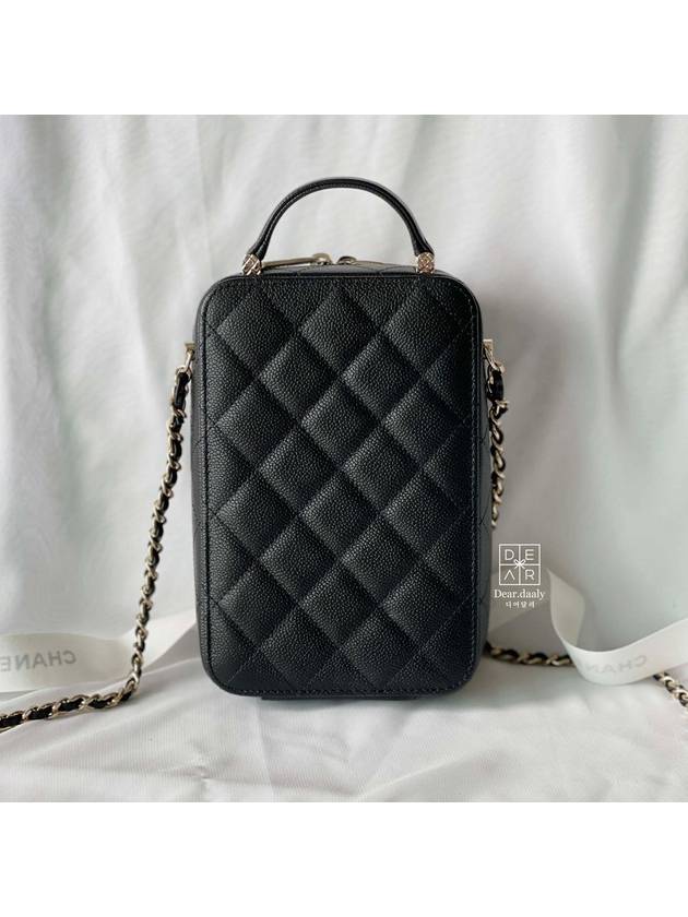 Classic Vanity Bag Cosmetic Case Vertical Bag AS3169 - CHANEL - BALAAN 4