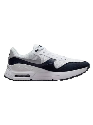 Air Max System Low Top Sneakers White Wolf Grey - NIKE - BALAAN 1