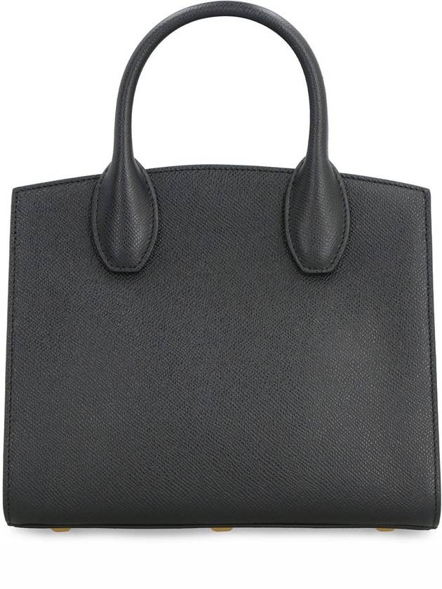 Gancini Studio Box Tote Bag Black Bonbon - SALVATORE FERRAGAMO - BALAAN 4