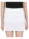 Women's Amelie H Line Skirt White - J.LINDEBERG - BALAAN 2