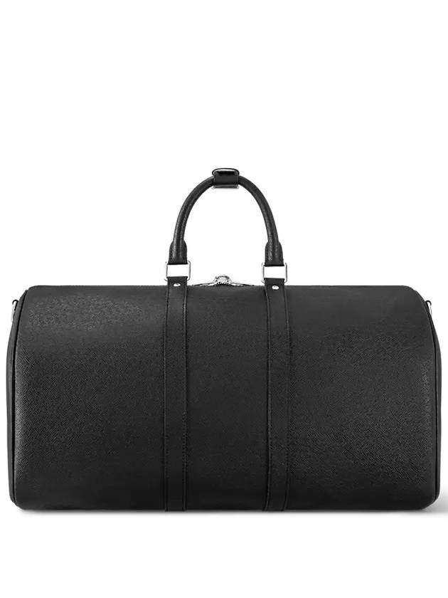 Keepall Bandouliere 50 Duffel Bag Black - LOUIS VUITTON - BALAAN 6