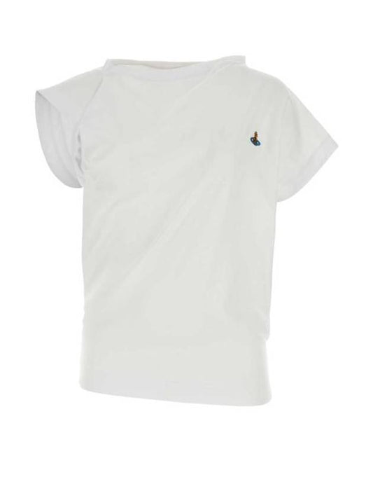 Women's Hebo Short Sleeve T-Shirt White - VIVIENNE WESTWOOD - BALAAN 1