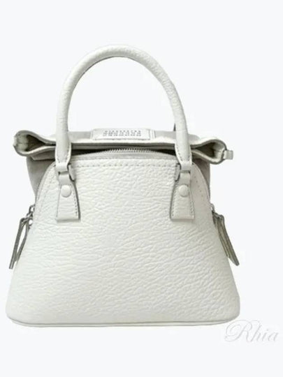 5AC Classique Micro Tote Bag White - MAISON MARGIELA - BALAAN 2