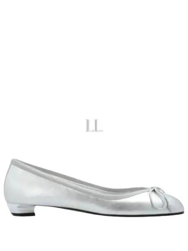 Armadillo High Heels Ballerina Silver - ALEXANDER MCQUEEN - BALAAN 2