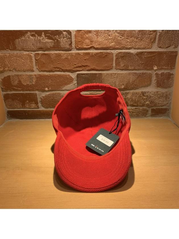 Side Logo Ball Cap Red - KITON - BALAAN 5