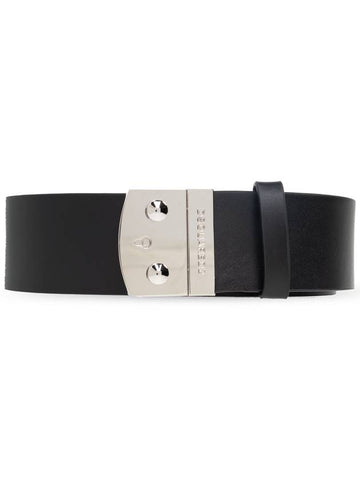 Dsquared2 Leather Belt, Women's, Black - DSQUARED2 - BALAAN 1