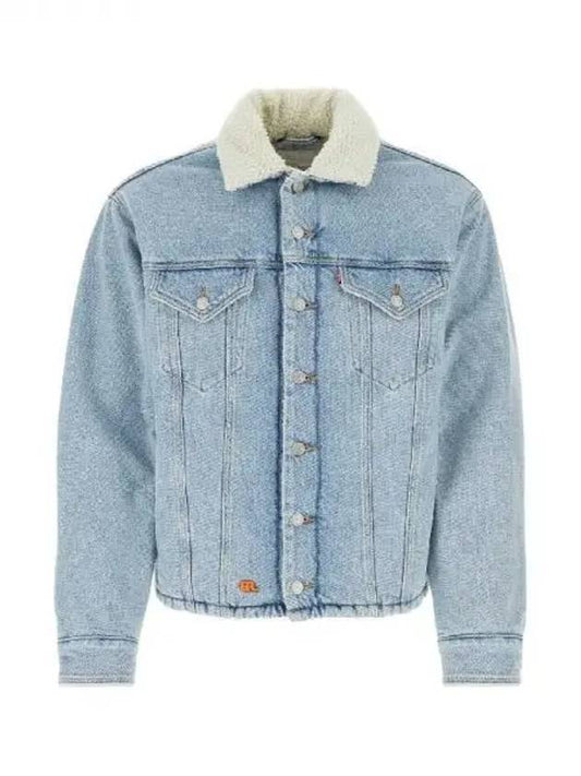 RL Levis Sherpa Denim Jacket 270463 - ERL - BALAAN 1